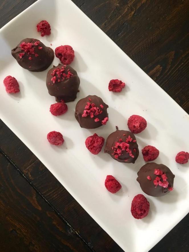 raspberry balls
